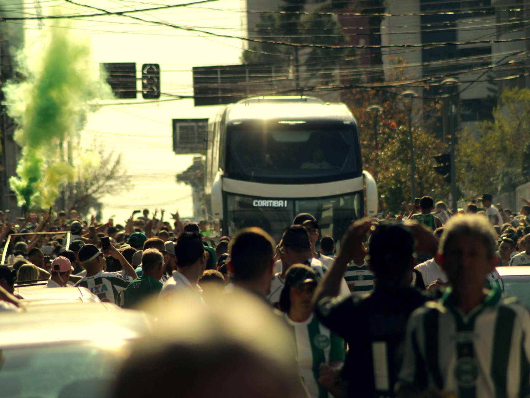 Fotos da torcida
