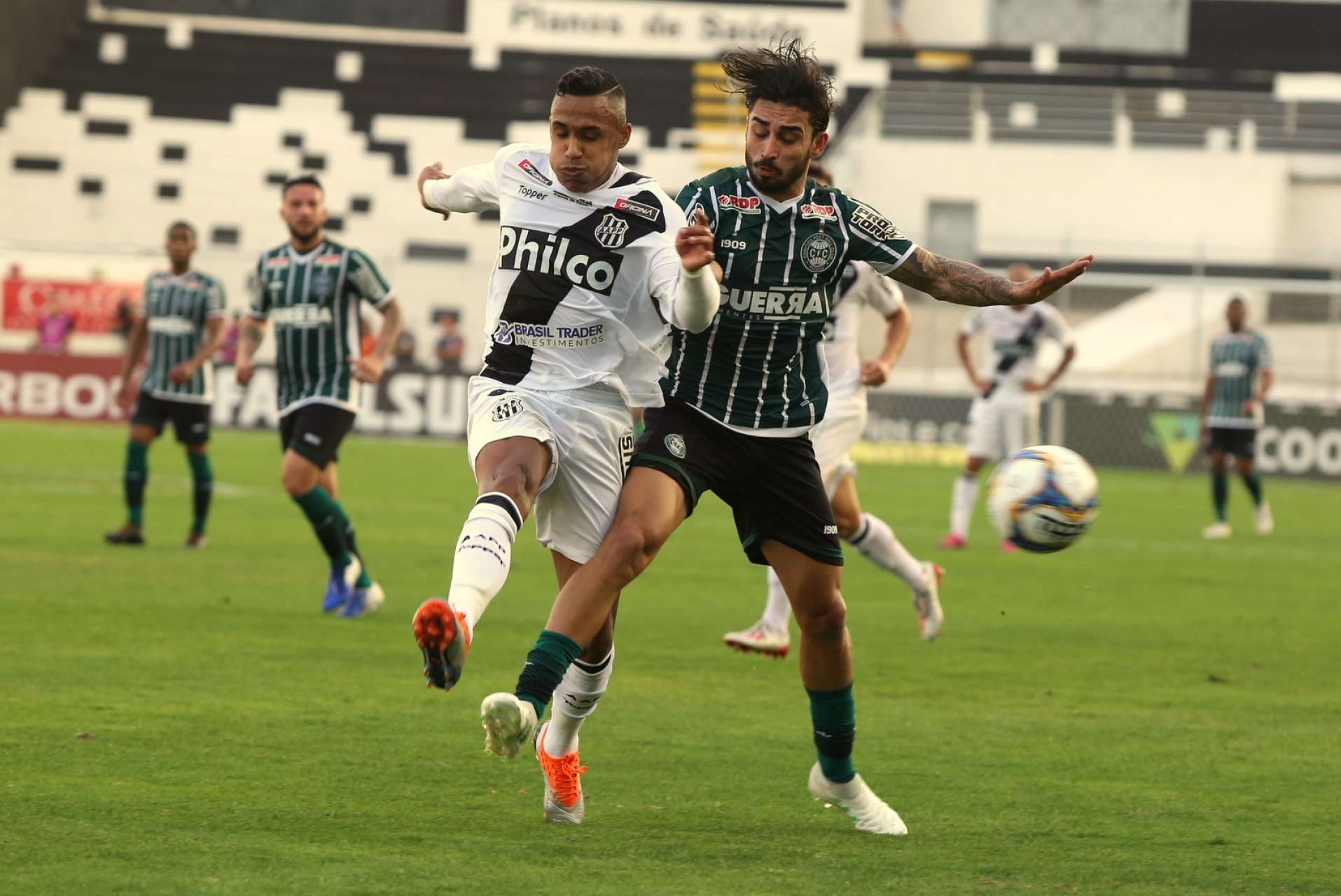 Nmeros de Coritiba e Ponte Preta