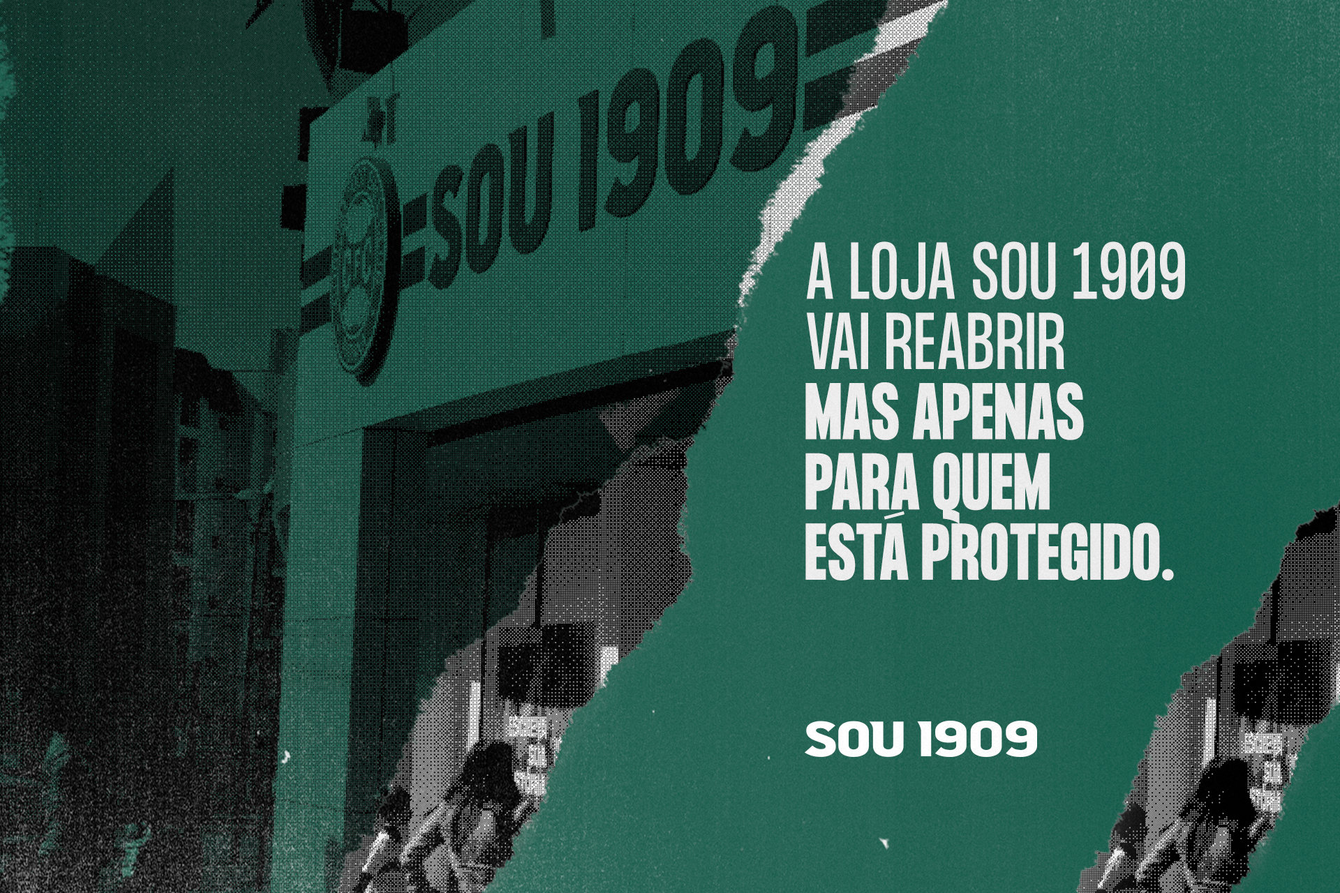 Loja Sou 1909 no Couto ser reaberta