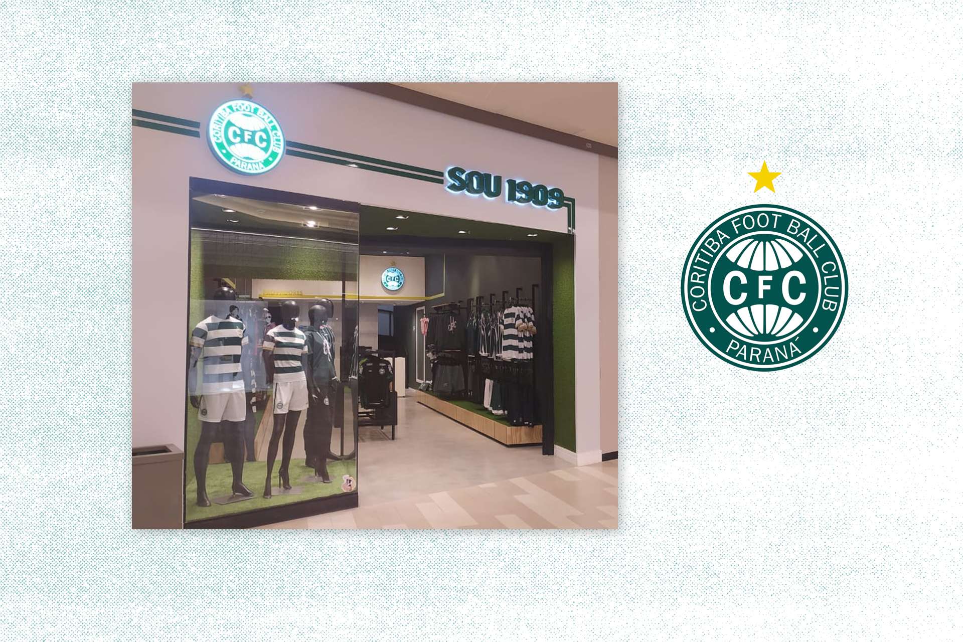 Coritiba inaugura mais uma loja oficial