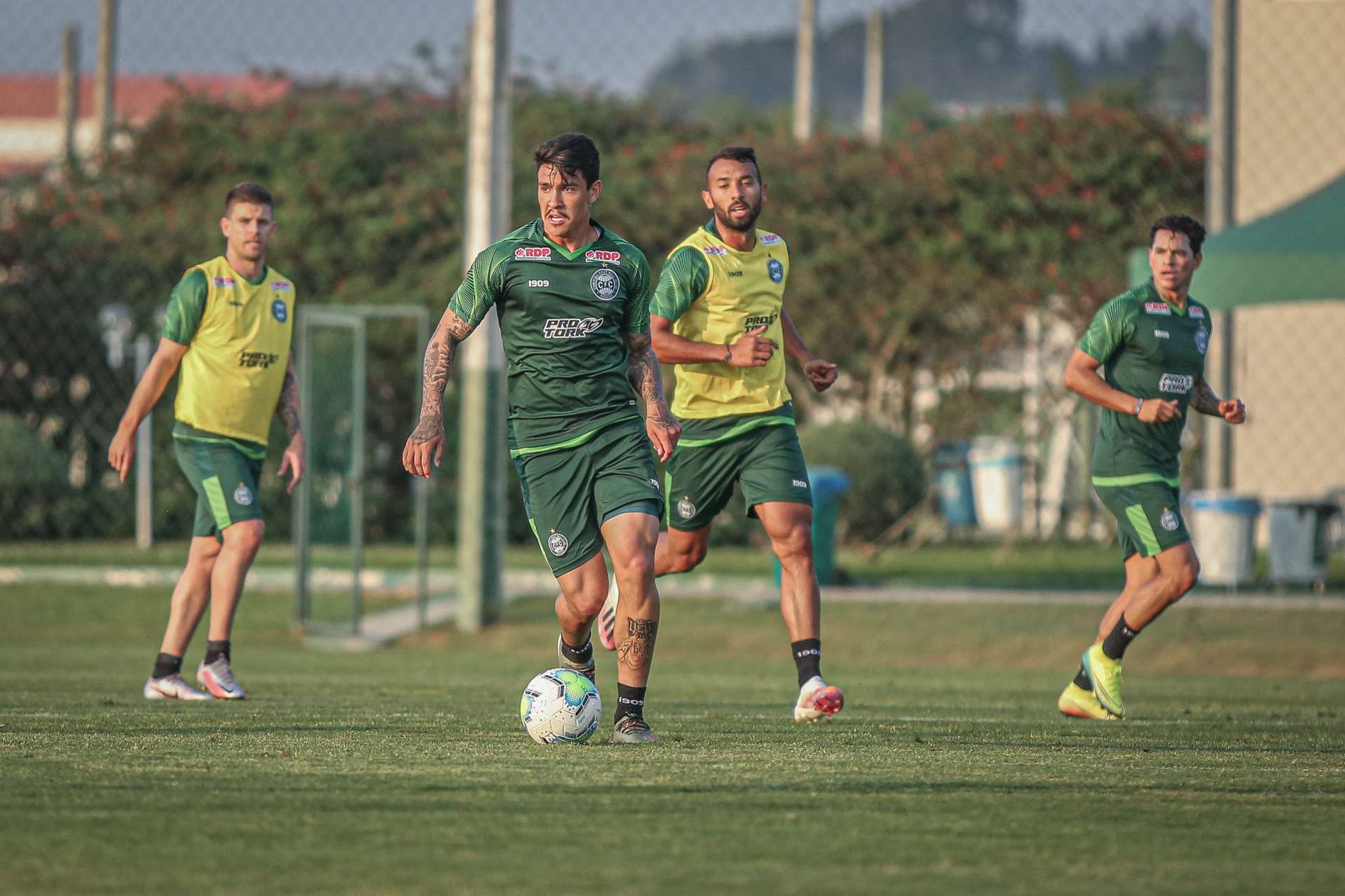 Treino coxa-branca 