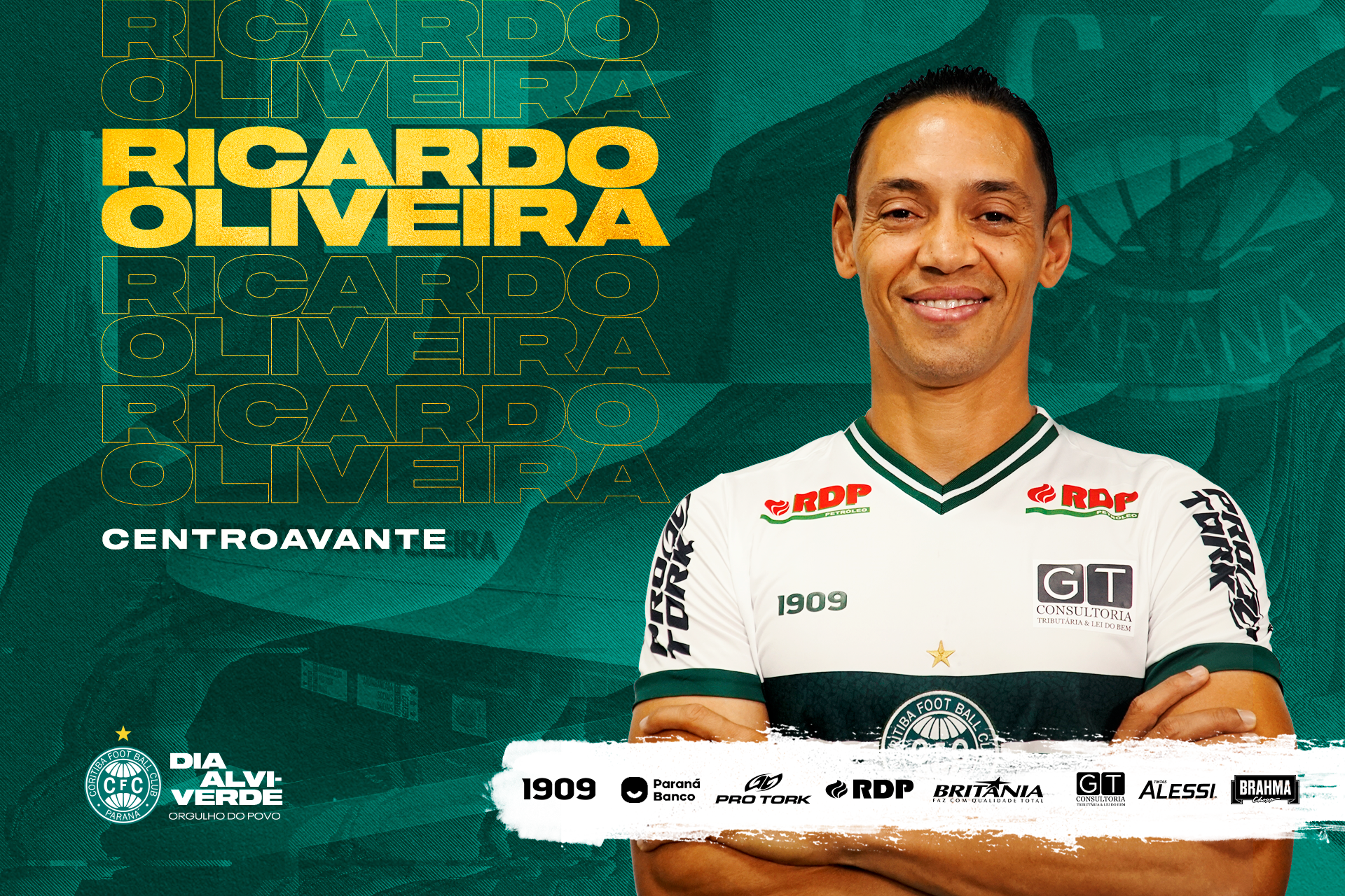 Coxa acerta com Ricardo Oliveira