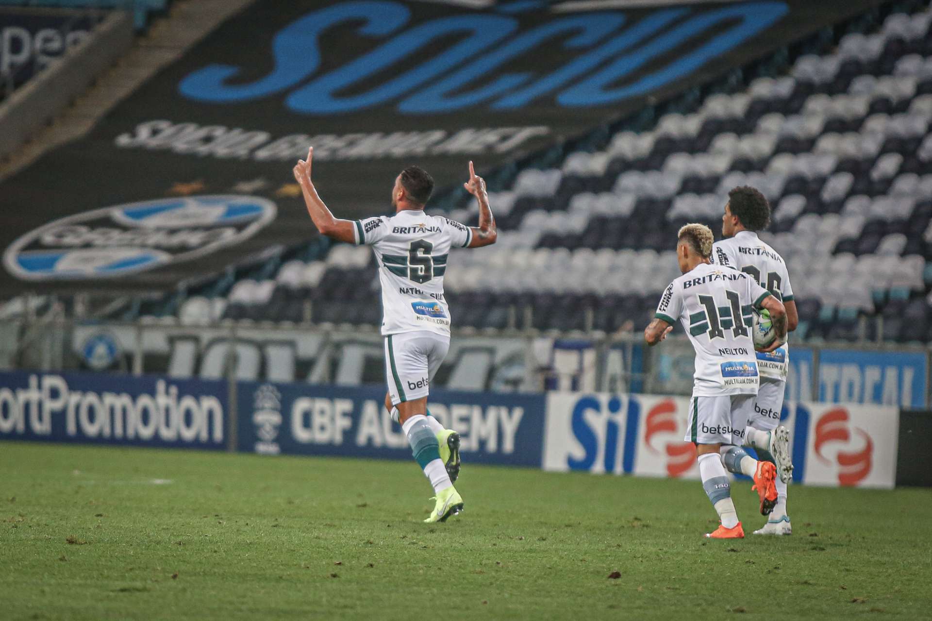 Primeiro gol de Nathan Silva 