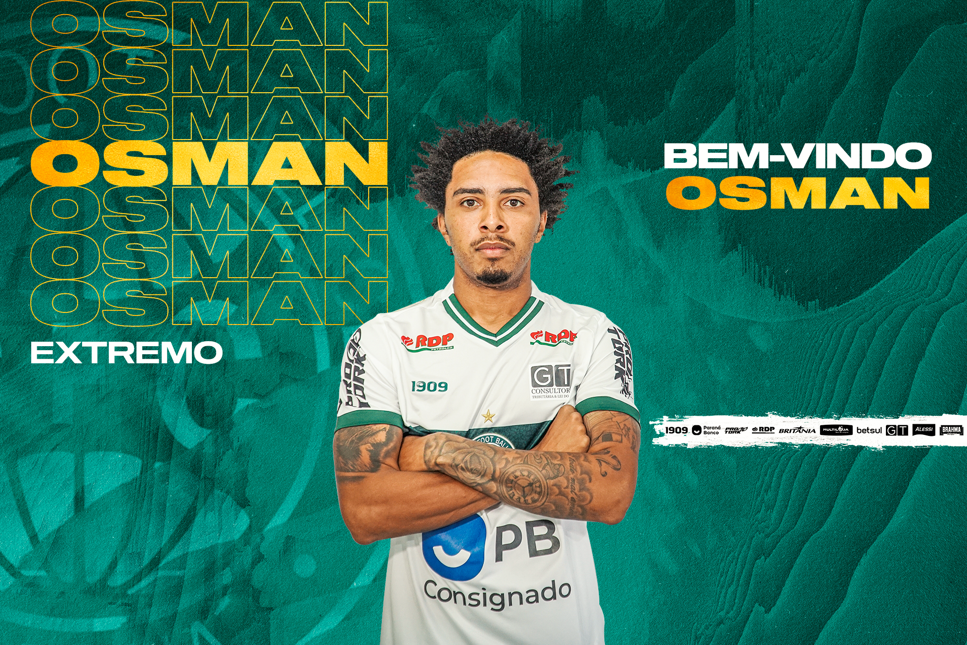 Seja bem-vindo, Osman!