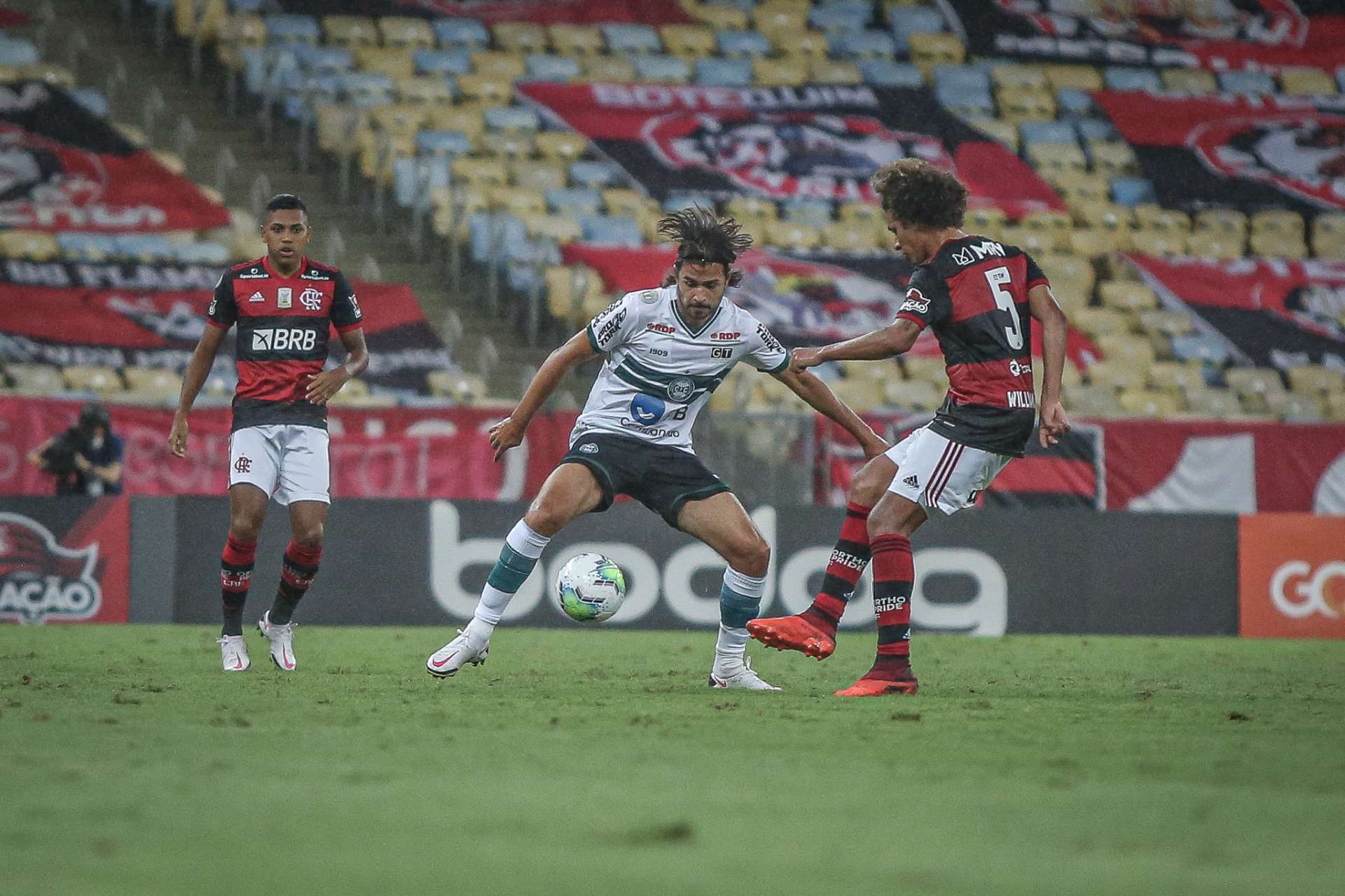 Nmeros de Coritiba e Flamengo