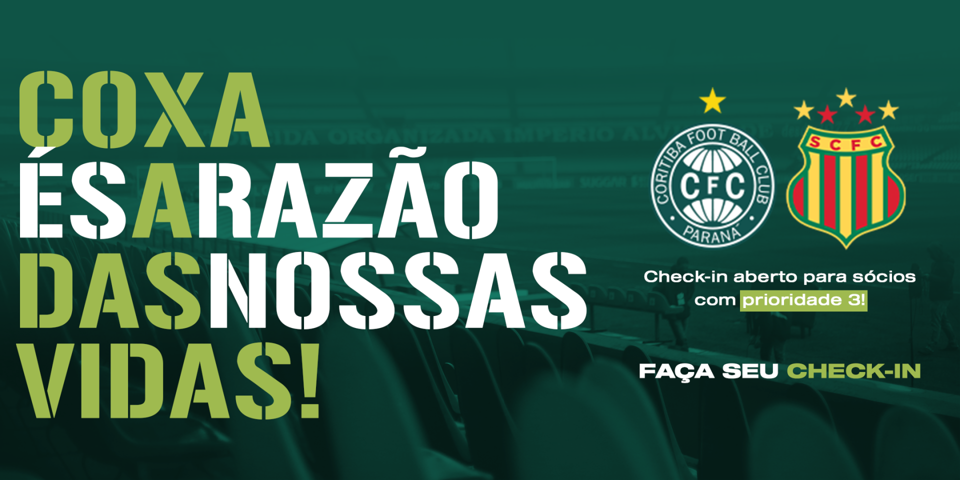Check-in prioridade 3 #CFCxSAM