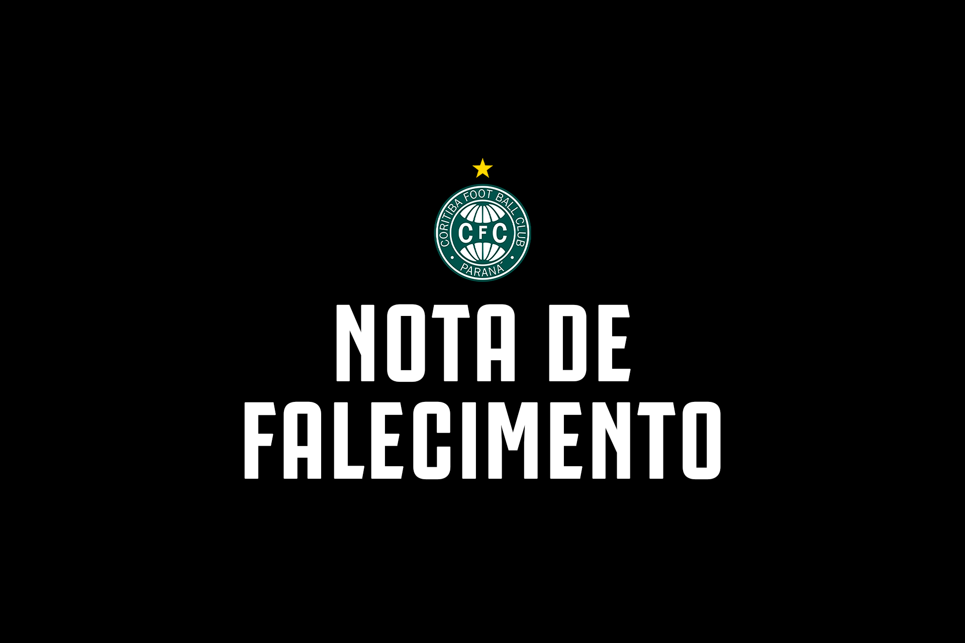 Nota de falecimento 