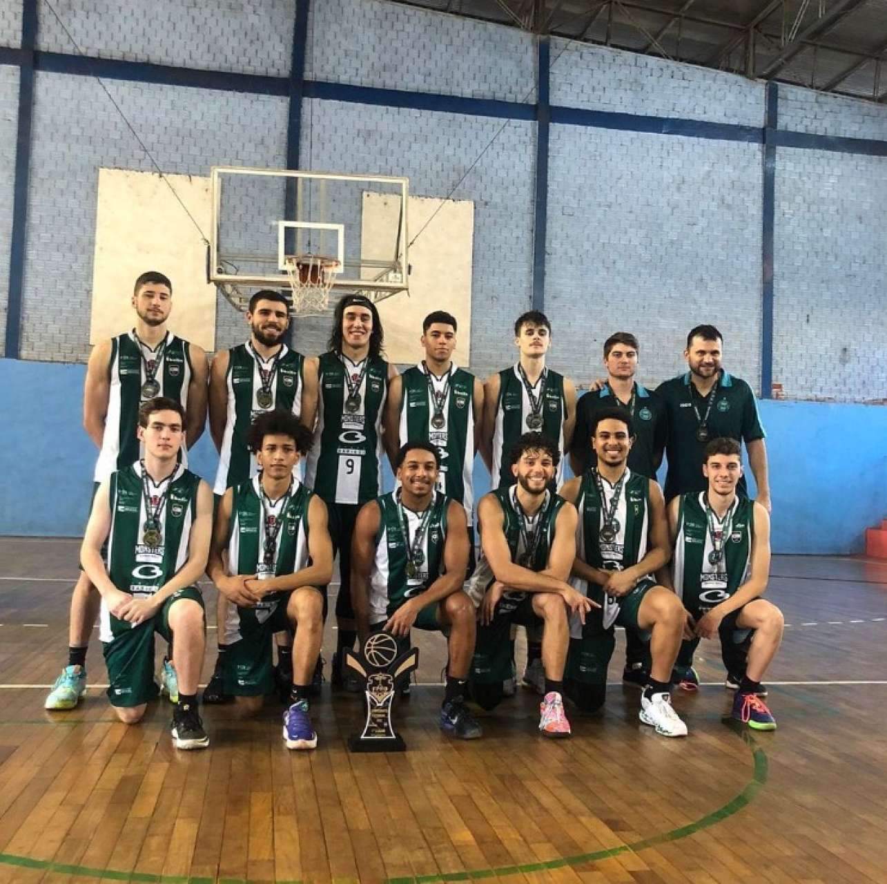 Coritiba Monsters estreia na Liga de Desenvolvimento de Basquete Sub-22 na prxima segunda-feira