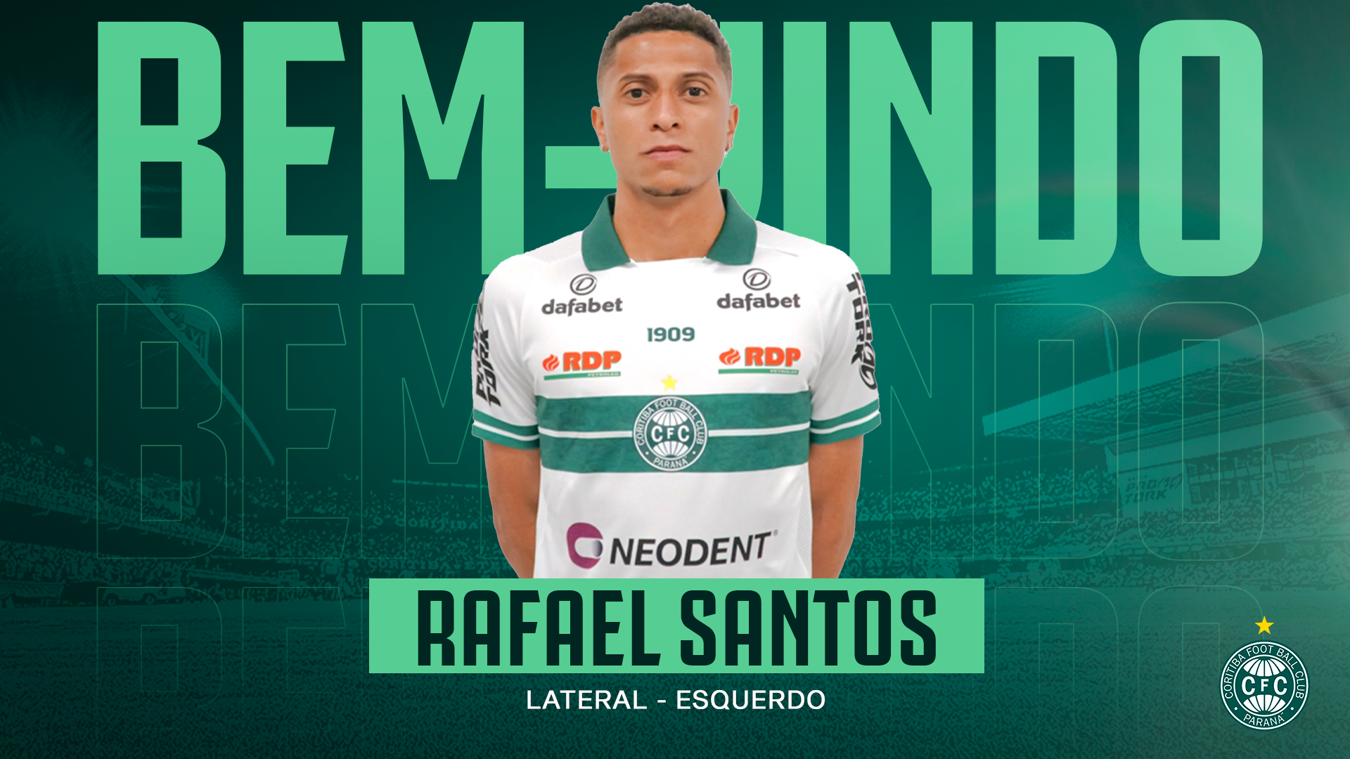 Seja bem-vindo, Rafael Santos