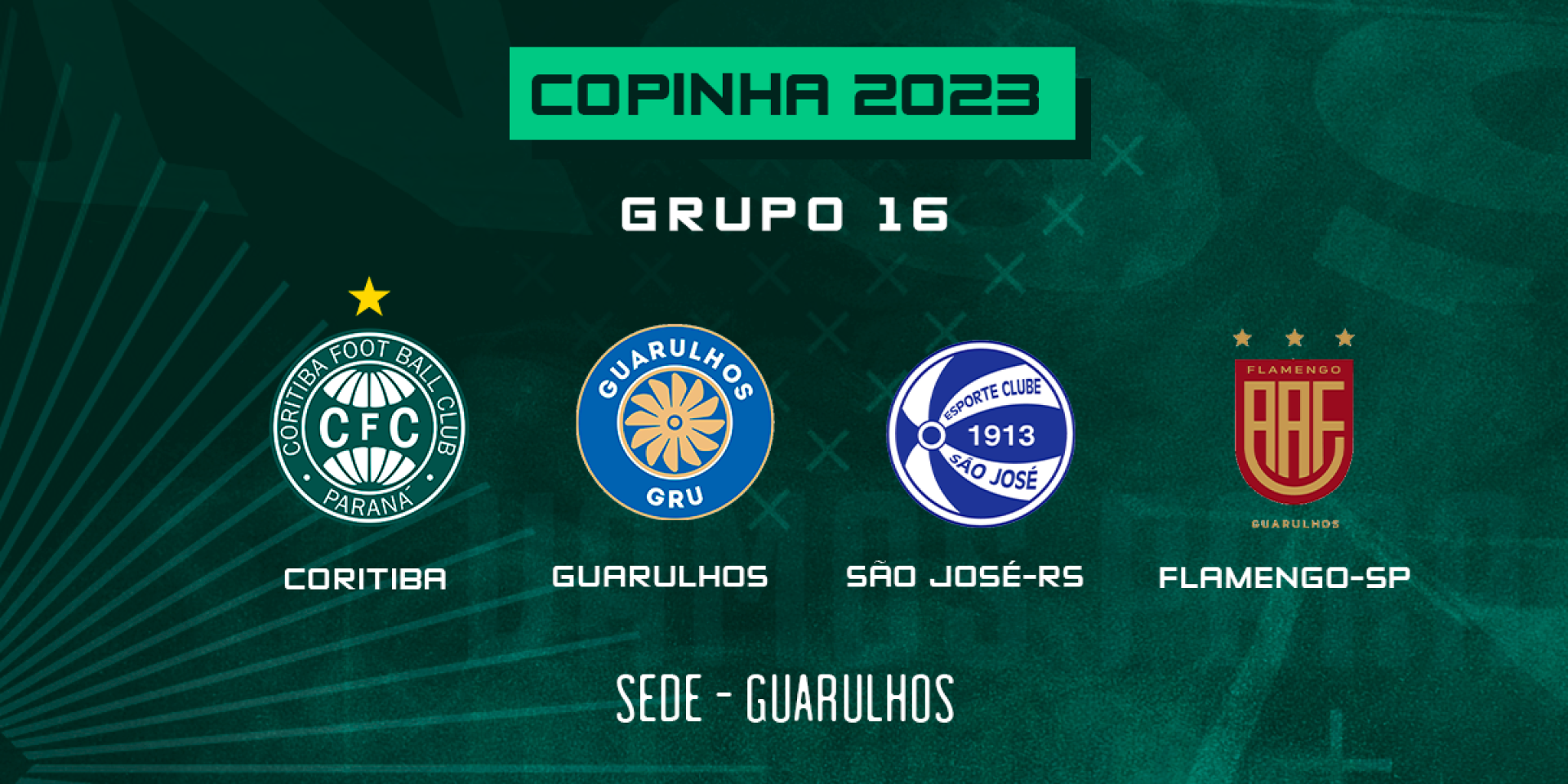 Lista de relacionados para a Copinha