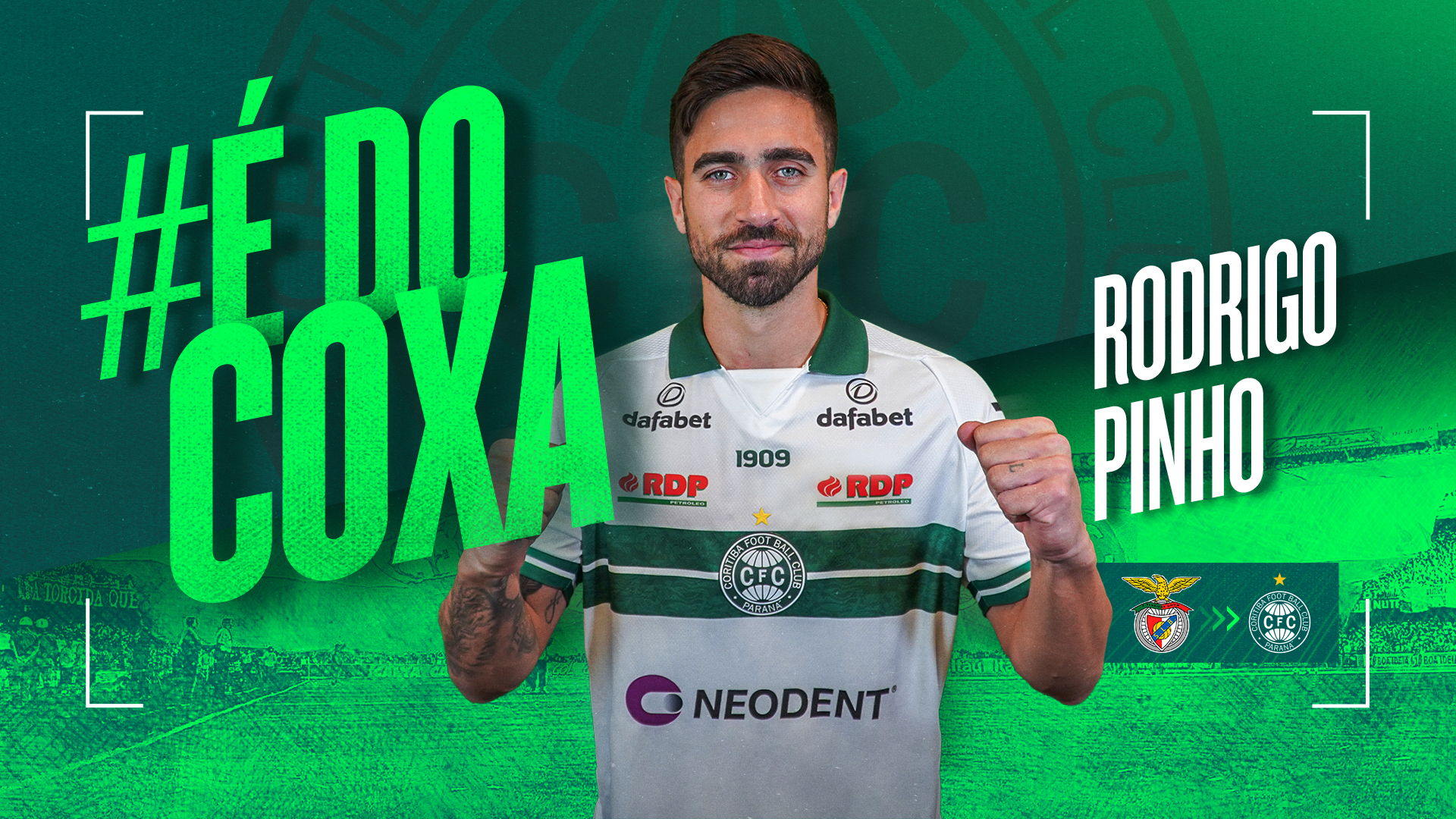 Rodrigo Pinho  do Coritiba!