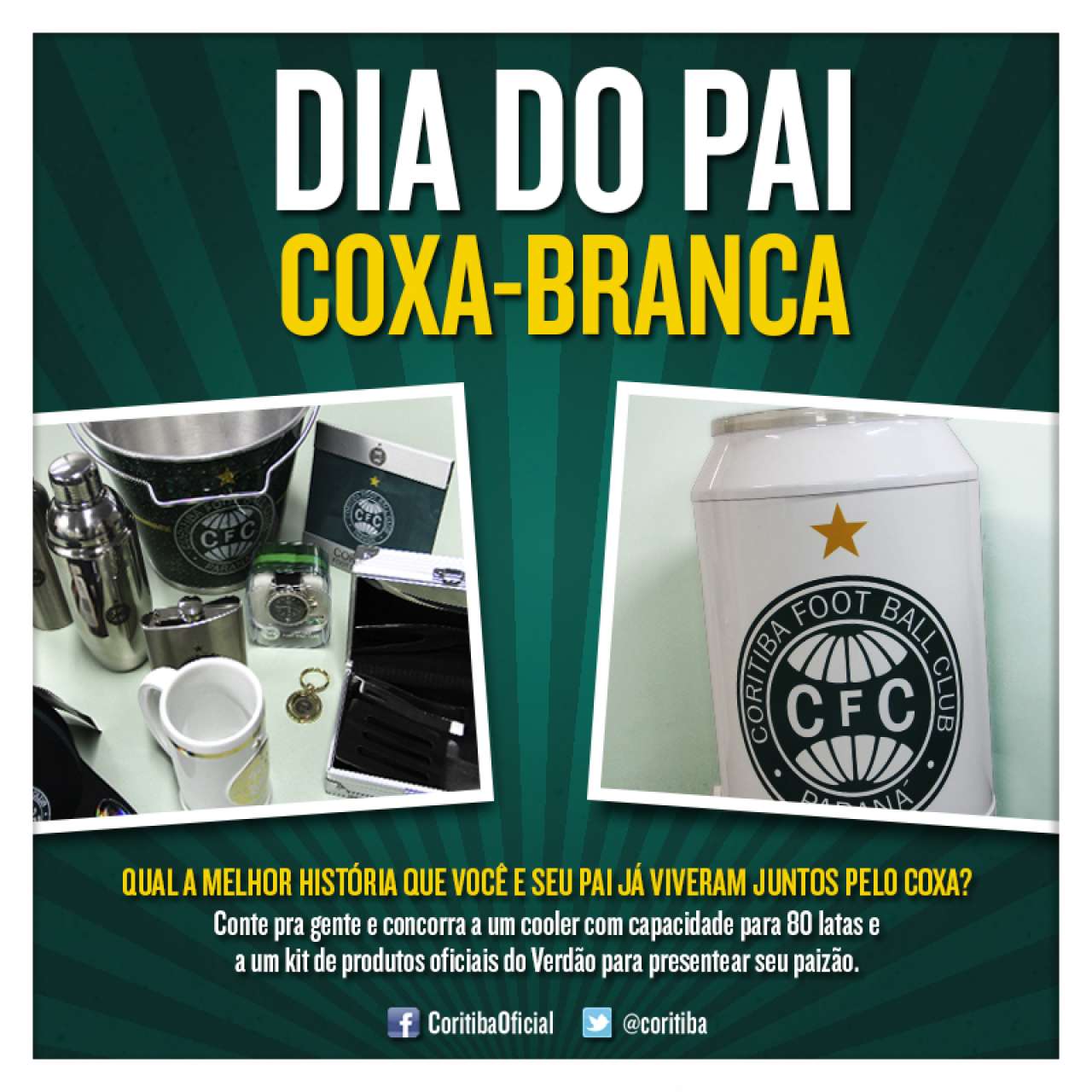Dia do pai coxa-branca