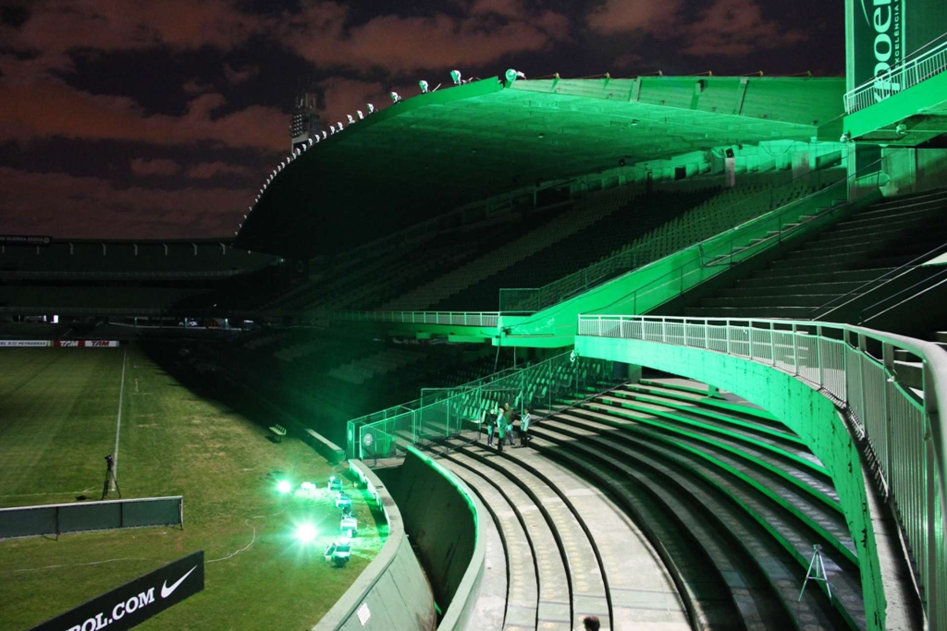 Torcida se mobiliza por Green Hell Tecnolgico