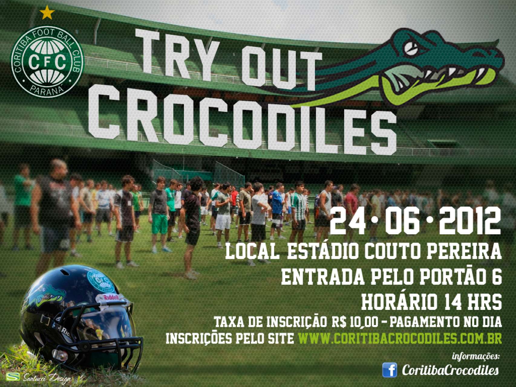 2 tryout do Croco acontece no domingo 