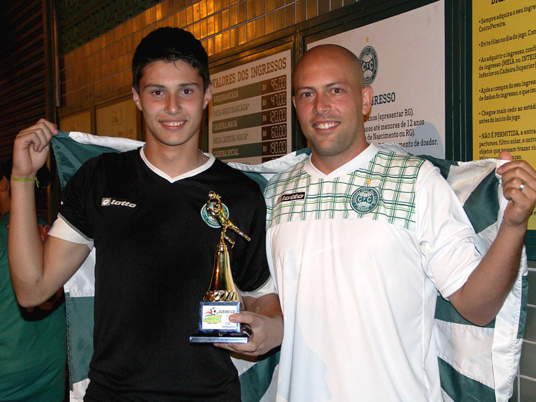 Goleiro do Coxa Sub-15  o menos vazado da Copa Votorantim