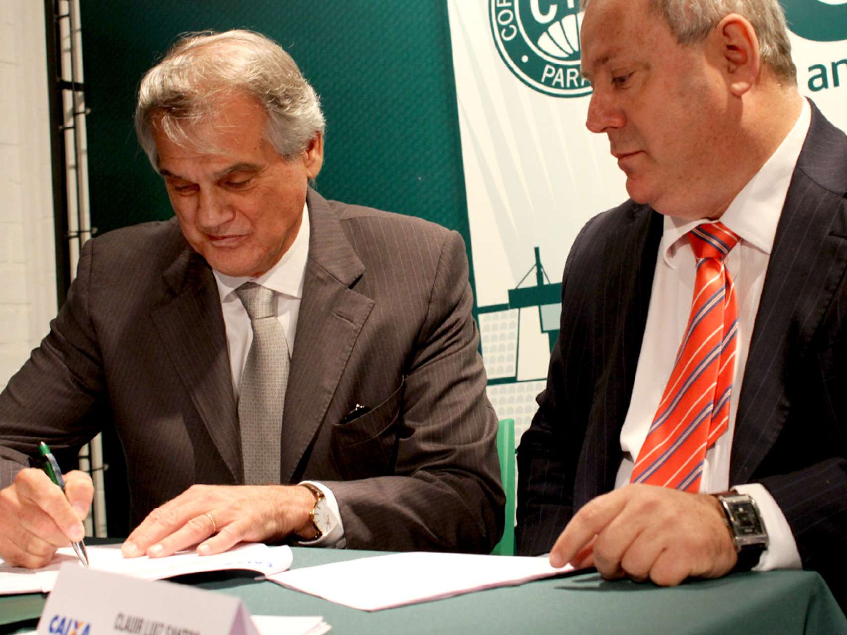 Caixa  o novo patrocinador master do Coritiba