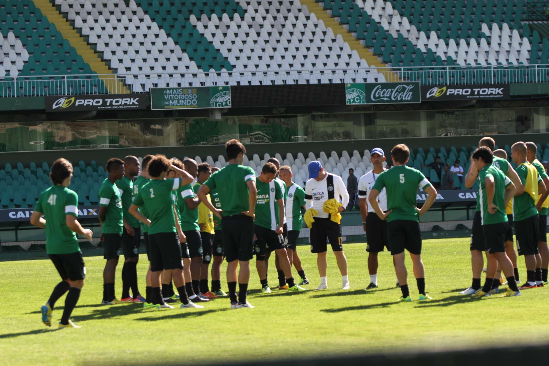 Galeria Coxa: treino no Couto