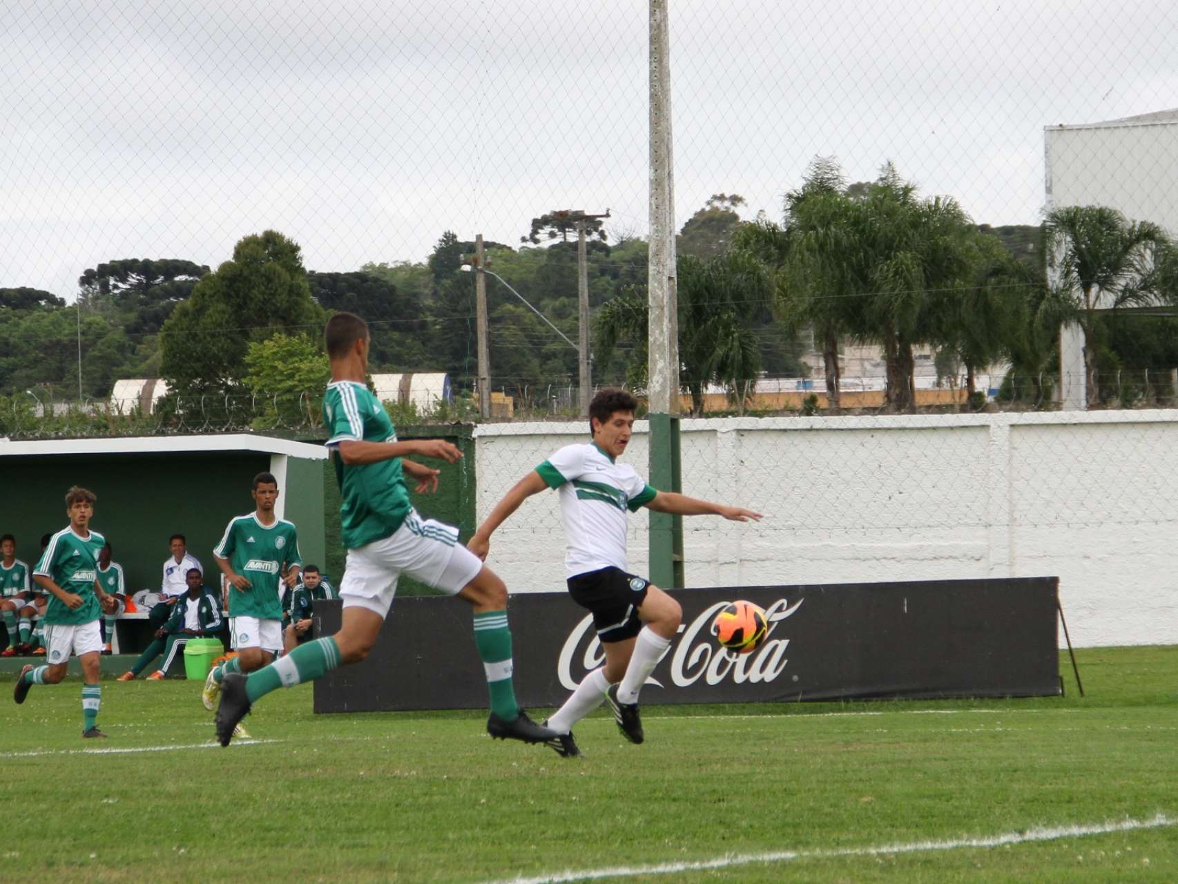Sub-15 realiza amistoso contra o Palmeiras