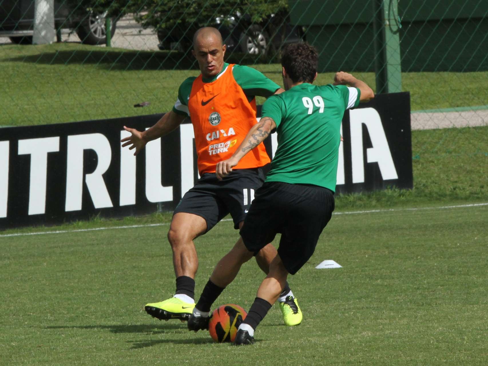 Galeria Coxa: Treino no CT