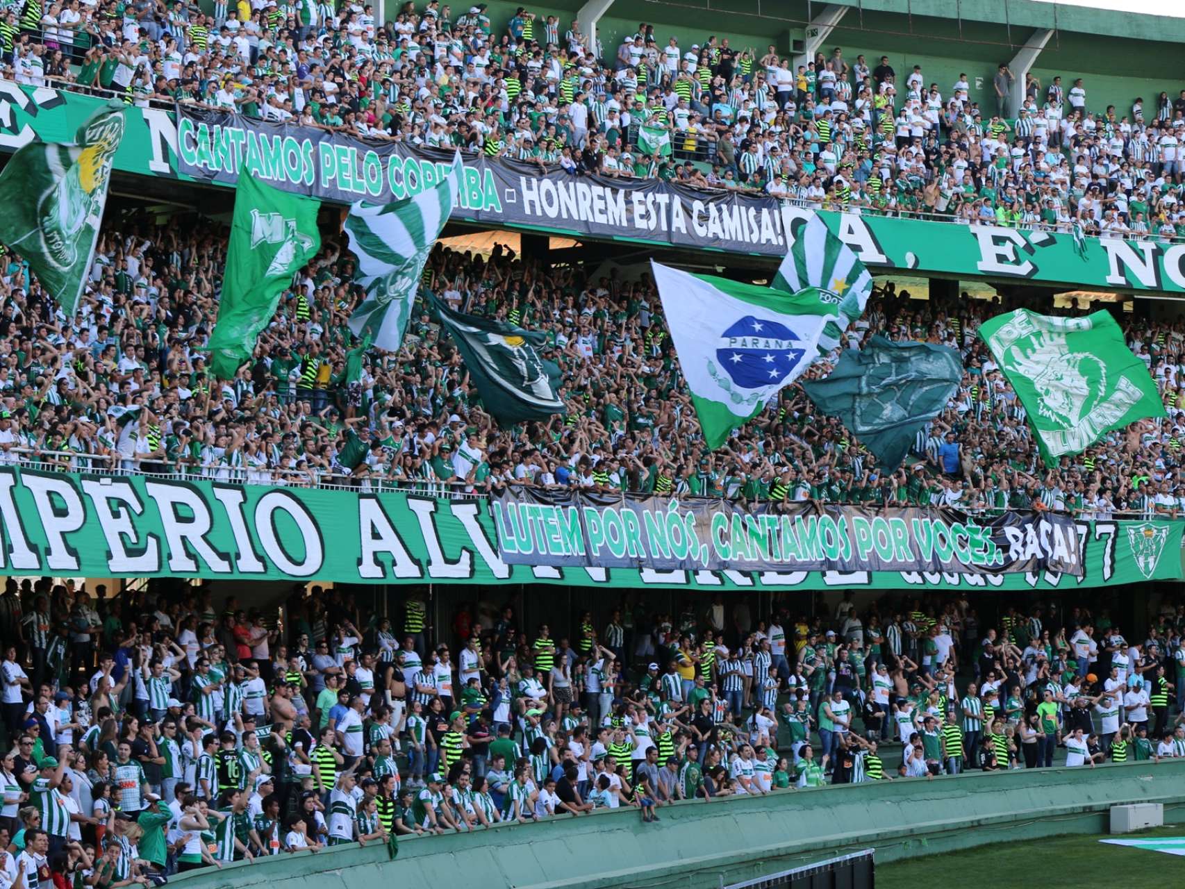 Coritiba lidera, no futebol brasileiro, arrecadao por torcedor