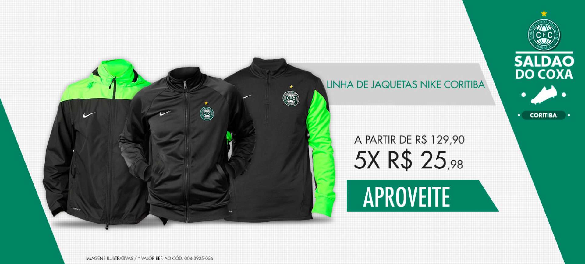 Promoo na Coritiba Store online