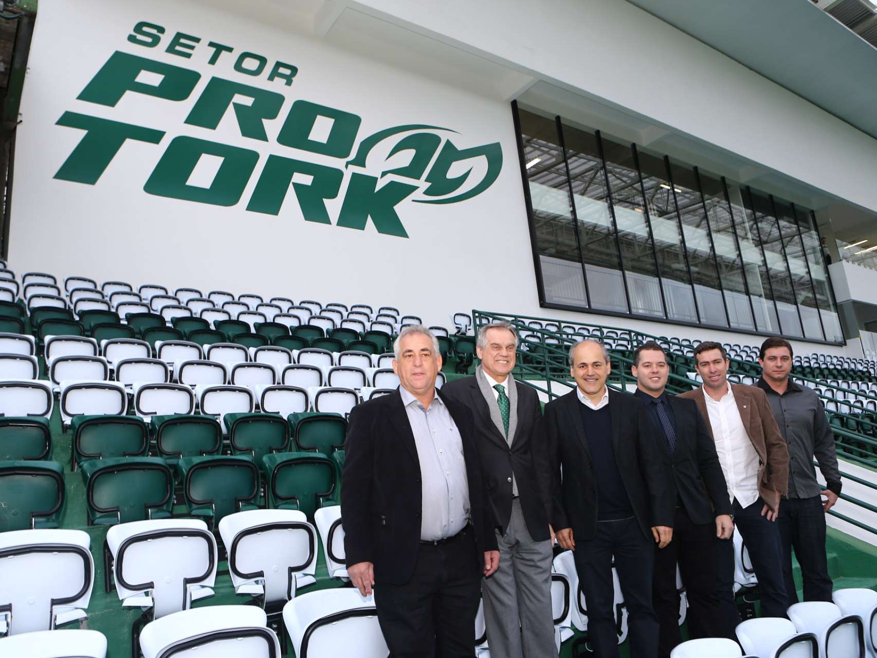 Coritiba inaugura Setor Pro Tork