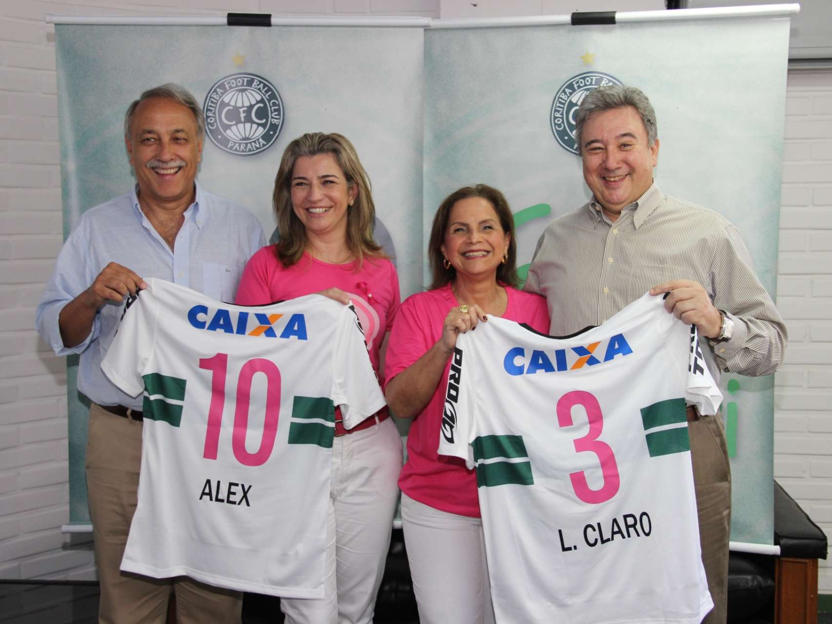 Representantes da AAMA no Couto Pereira