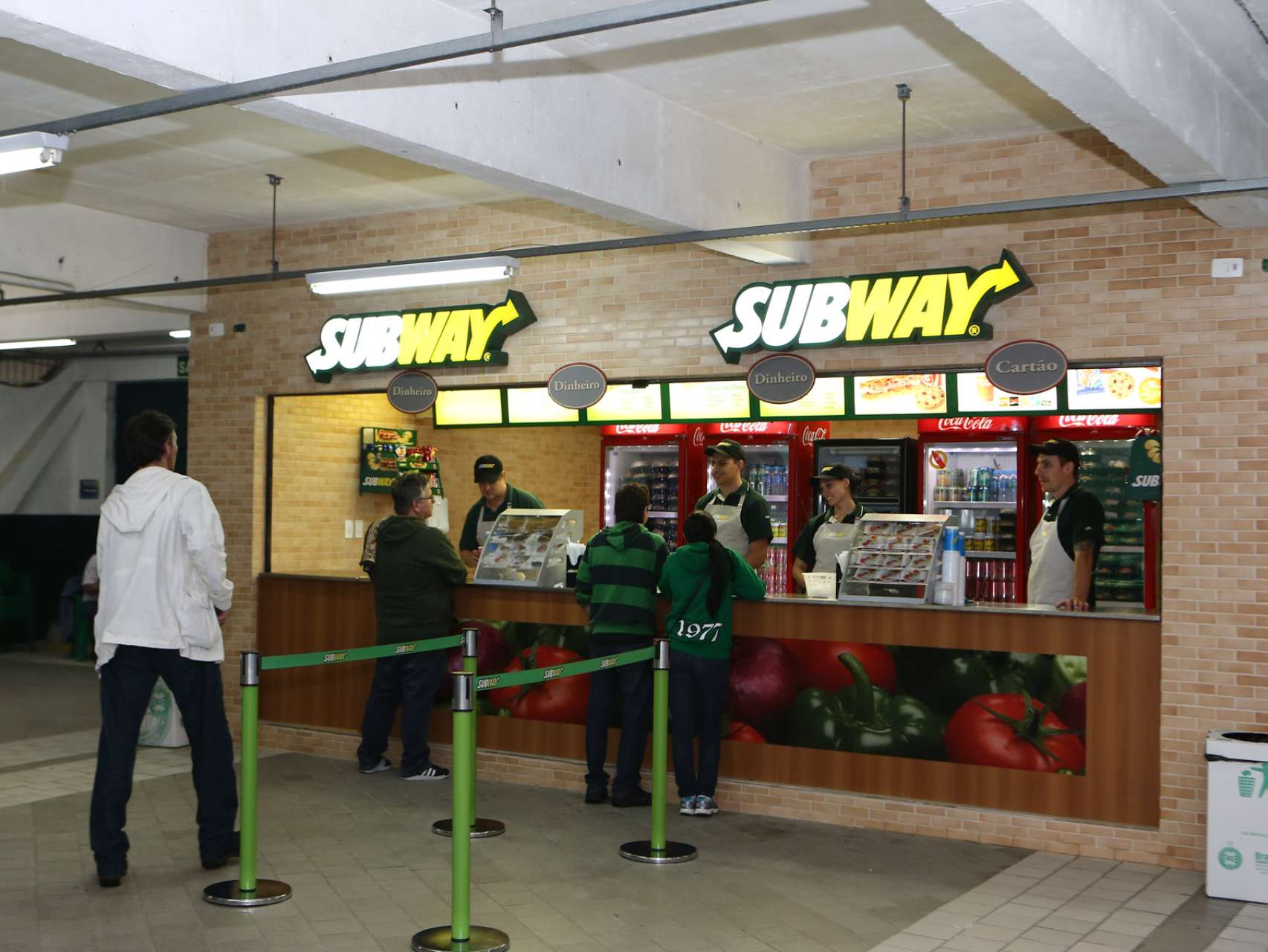 Couto Pereira agora tem Subway!
