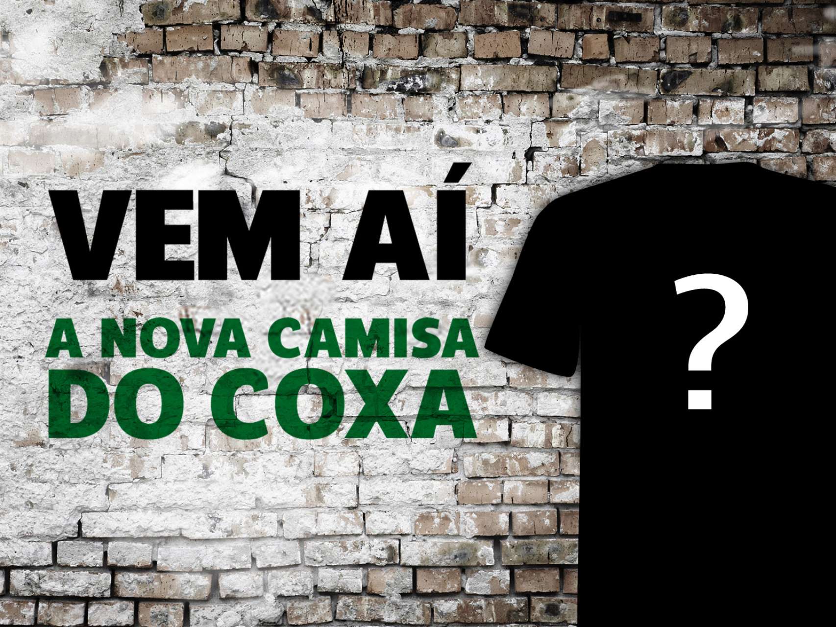 Venha conhecer a nova camisa