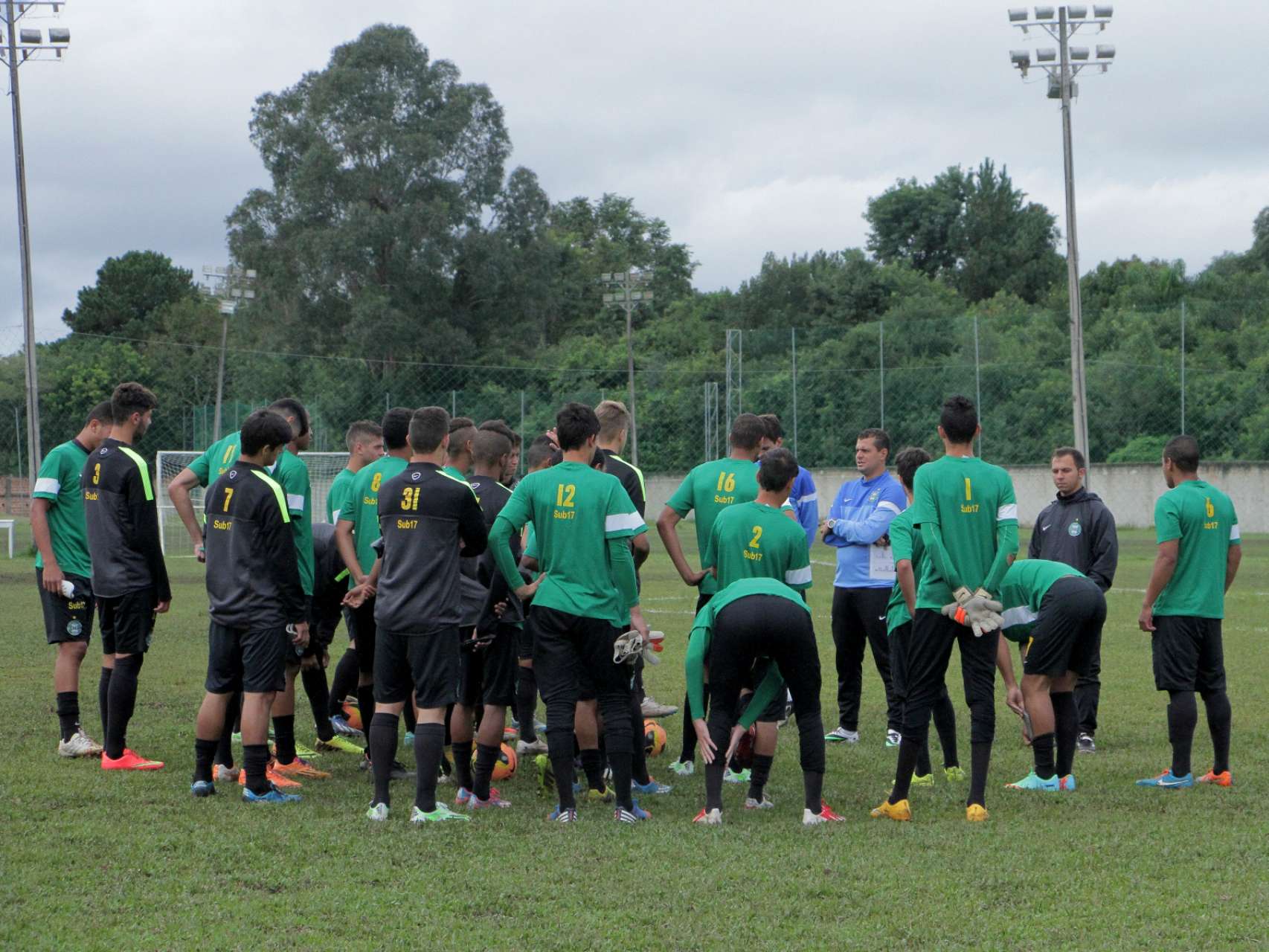 Estreia no estadual Sub-17