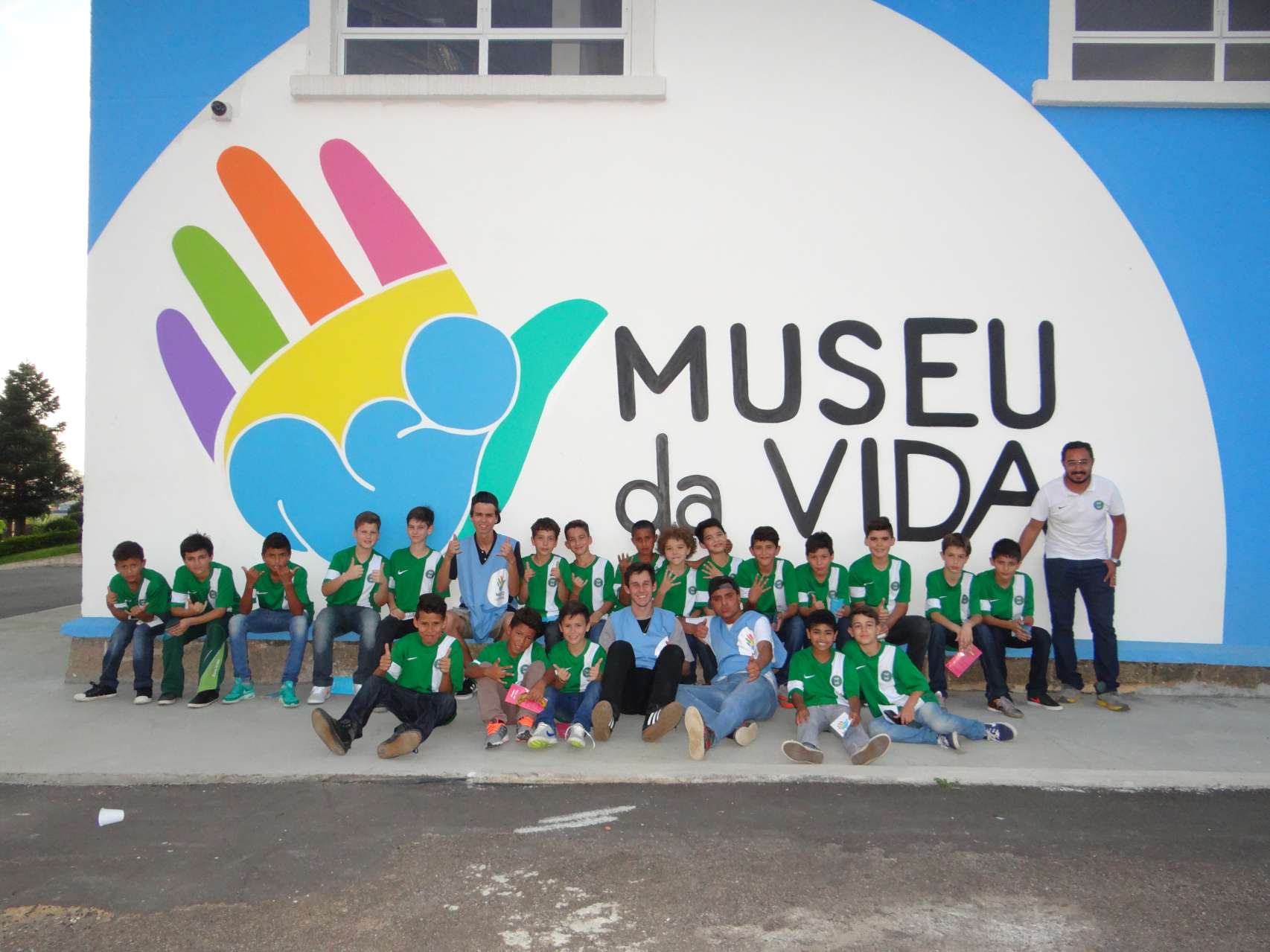 Sub-11 visita Museu da Vida