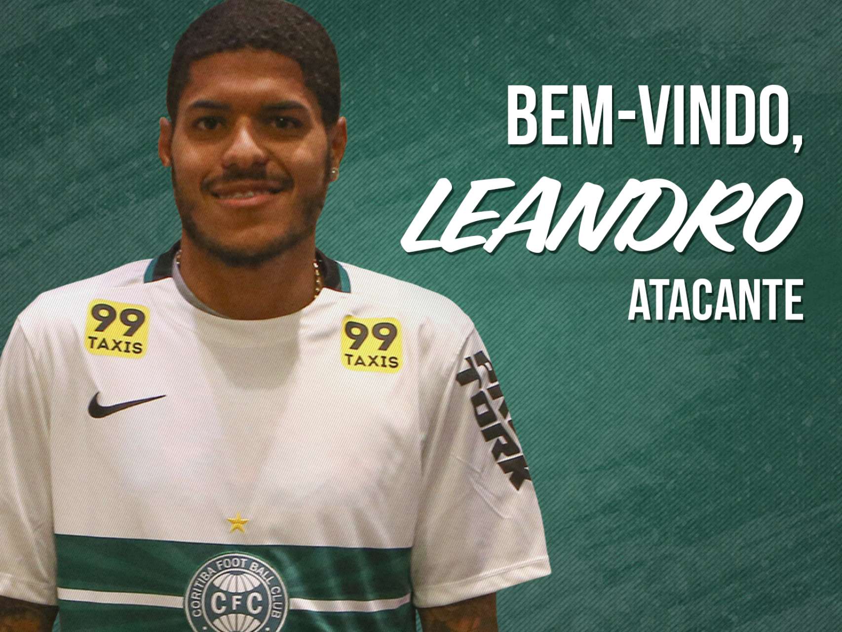 Leandro agora  Coxa!