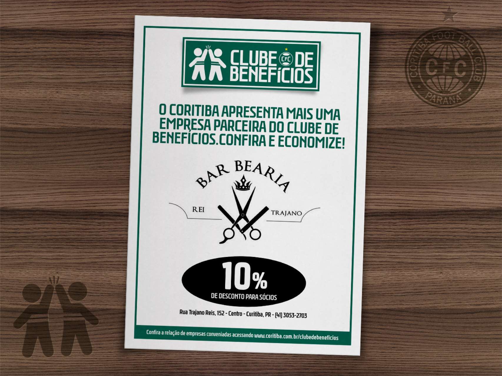 Barbearia Rei Trajano no Clube de Benefcios