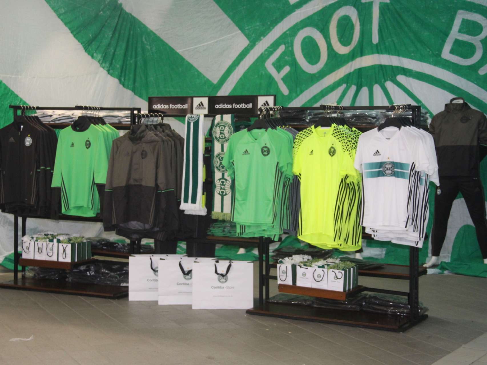 Coritiba Store no jogo