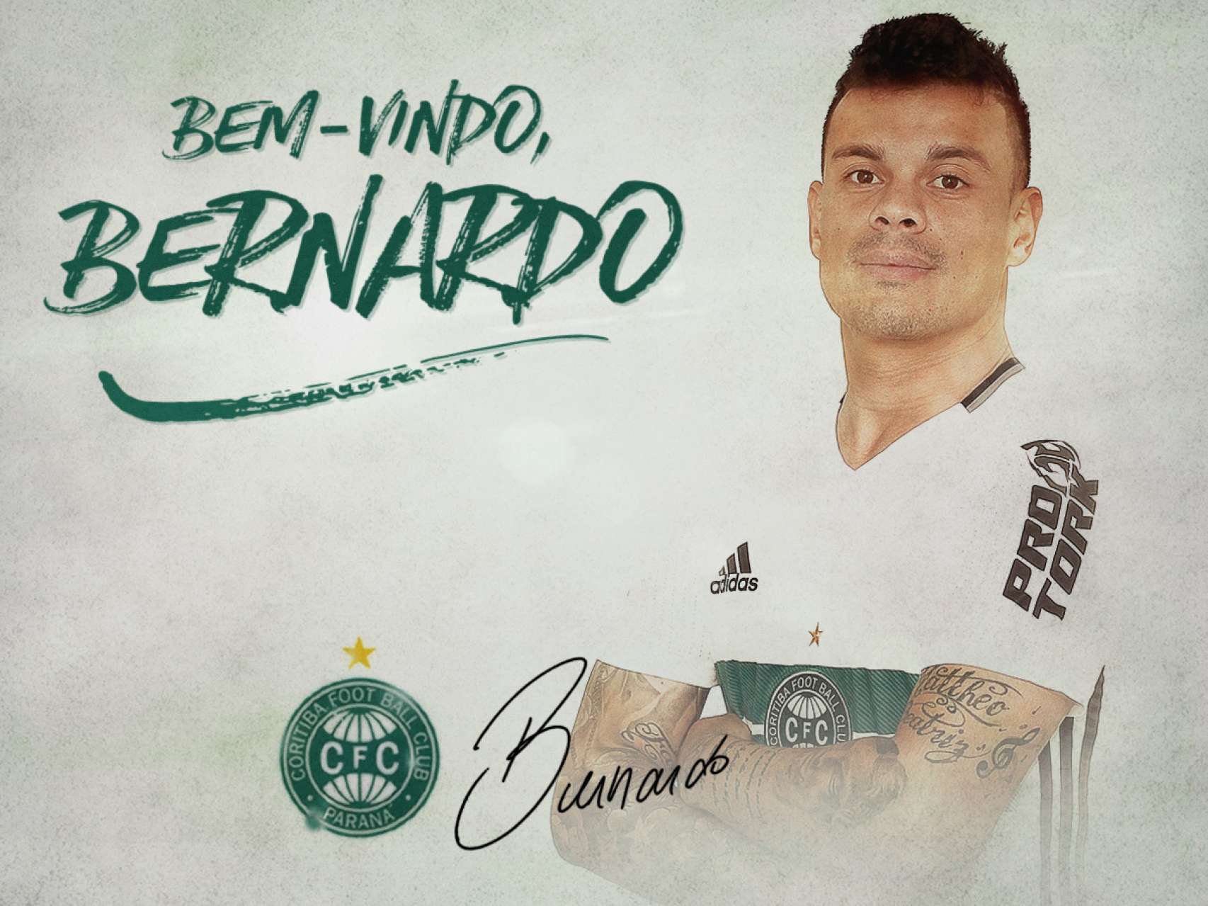 Bernardo agora  Coxa!