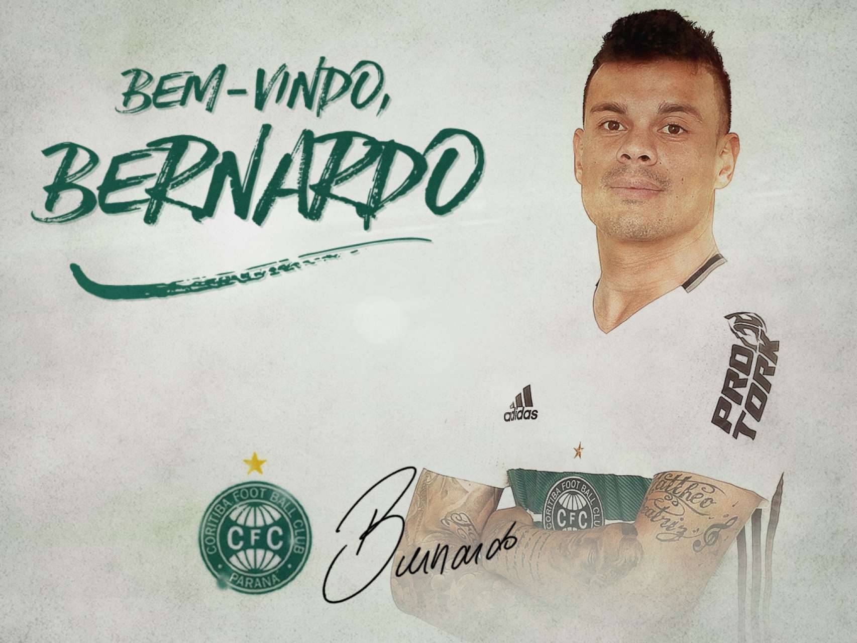 Bernardo agora  Coxa!